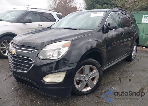 2016 Chevrolet Equinox Lt из США, поврежденный, VIN 2GNALCEK2G1134389